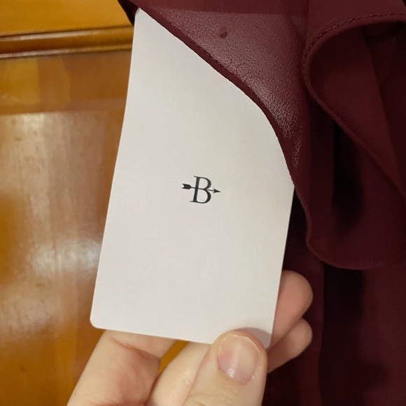 Jenny Yoo Anthropologie BHLDN Mila Cinnamon Rose Maxi Dress Sz 12 NWT - Picture 4 of 9